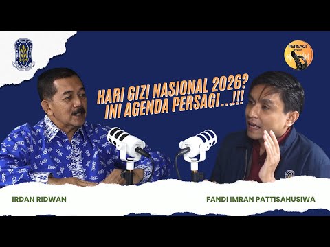 Hari Gizi Nasional 2026?? Ini Agenda PERSAGI Kabupaten Brebes!!! | PERSAGI Kabupaten Brebes PODCAST Eps. 16